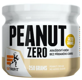 Extrifit  Peanut Zero 250 g bez príchuti