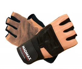 Fitness rukavice MadMax Rukavice Professional MFG269 hnědé