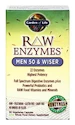 Garden of Life  RAW Enzymy Men 50 Wiser pro muže po padesátce 90 kapslí