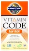 Garden of Life  Vitamin Code RAW Železo 30 kapslí