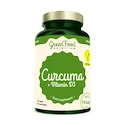 GreenFood  Curcuma + Vitamin D3 90 caps