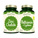 GreenFood  Duopack Methionin + Cysteine 90 caps + Zinc Chelate 60 caps