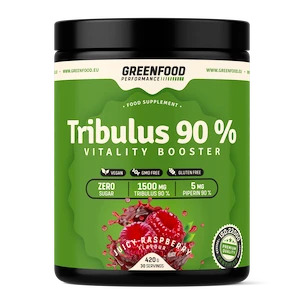 GreenFood  Performance Tribulus 90% 420 g mandarínka