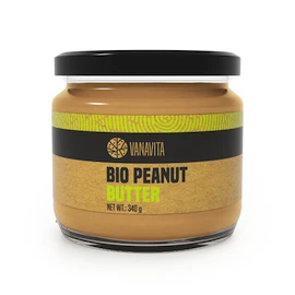 GymBeam Peanut Butter Smooth - VanaVita BIO 340 g