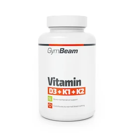 GymBeam Vitamin D3+K1+K2 60 caps