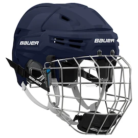 Hokejová prilba Bauer RE-AKT 65 Combo Navy Senior