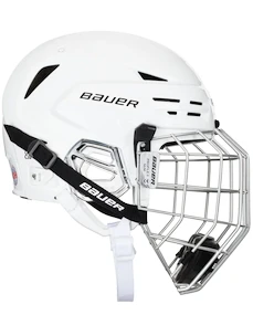 Hokejová prilba Bauer RE-AKT 85 Combo White Senior S