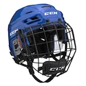 Hokejová prilba CCM Tacks 310 Combo Blue Senior