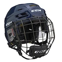 Hokejová prilba CCM Tacks 310 Combo Dark Blue Senior