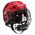 Hokejová prilba CCM Tacks 310 Combo Red Senior