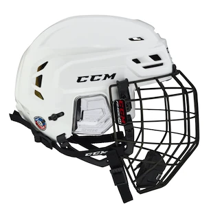 Hokejová prilba CCM Tacks 310 Combo White Senior