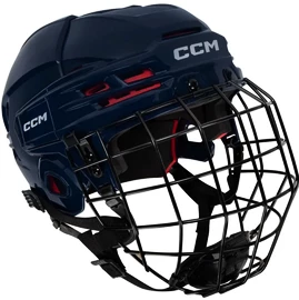 Hokejová prilba CCM Tacks 70 Combo Navy Senior