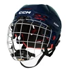 Hokejová prilba CCM Tacks 70 Combo Navy Žiak (youth)