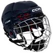 Hokejová prilba CCM Tacks 70 Combo Navy Žiak (youth)