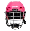 Hokejová prilba CCM Tacks 70 Combo Pink Junior