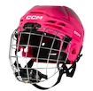 Hokejová prilba CCM Tacks 70 Combo Pink Junior