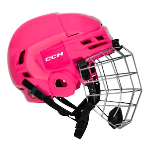 Hokejová prilba CCM Tacks 70 Combo Pink Žiak (youth)