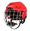 Hokejová prilba CCM Tacks 70 Combo Red Junior