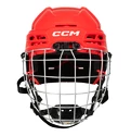 Hokejová prilba CCM Tacks 70 Combo Red Junior