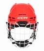 Hokejová prilba CCM Tacks 70 Combo Red Žiak (youth)