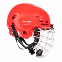 Hokejová prilba CCM Tacks 70 Combo Red Žiak (youth)