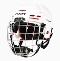 Hokejová prilba CCM Tacks 70 Combo White Junior