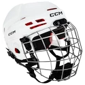 Hokejová prilba CCM Tacks 70 Combo White Junior