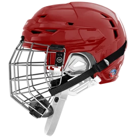 Hokejová prilba Warrior Covert CF 100 Combo Red Senior