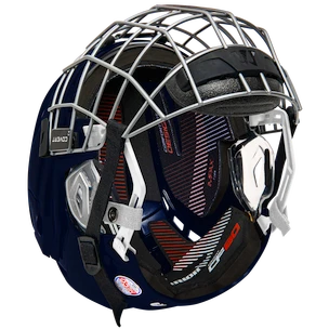 Hokejová prilba Warrior Covert CF 80 Combo Navy Senior