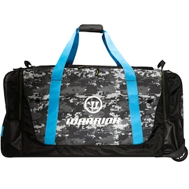 Hokejová taška na kolieskach Warrior Q20 Camo/Blue Junior