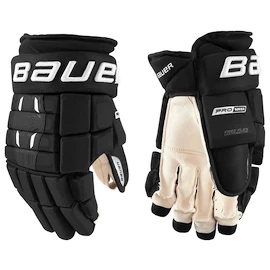 Hokejové rukavice Bauer Pro Series Black Intermediate