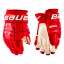 Hokejové rukavice Bauer Pro Series Red Senior