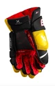 Hokejové rukavice Bauer Vapor 3X Black/Gold Intermediate