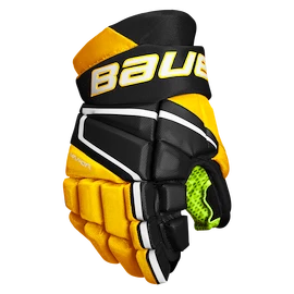 Hokejové rukavice Bauer Vapor 3X Black/Gold Junior