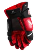 Hokejové rukavice Bauer Vapor 3X Black/Red Intermediate