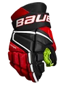 Hokejové rukavice Bauer Vapor 3X Black/Red Junior