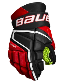 Hokejové rukavice Bauer Vapor 3X Black/Red Junior