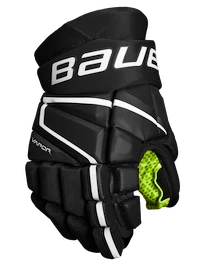 Hokejové rukavice Bauer Vapor 3X Black/White Junior