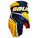 Hokejové rukavice Bauer Vapor 3X Navy/Gold Senior 14 palcov