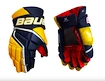 Hokejové rukavice Bauer Vapor 3X Navy/Gold Senior