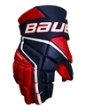 Hokejové rukavice Bauer Vapor 3X Navy/Red/White Intermediate