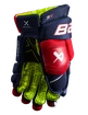 Hokejové rukavice Bauer Vapor 3X Navy/Red/White Junior