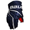 Hokejové rukavice Bauer Vapor 3X Navy Senior 15 palcov