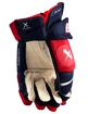 Hokejové rukavice Bauer Vapor 3X PRO Navy/Red/White Intermediate