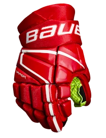 Hokejové rukavice Bauer Vapor 3X Red Junior