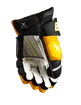 Hokejové rukavice Bauer Vapor Hyperlite Black/Gold Intermediate