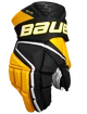 Hokejové rukavice Bauer Vapor Hyperlite Black/Gold Intermediate