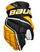 Hokejové rukavice Bauer Vapor Hyperlite Black/Gold Junior