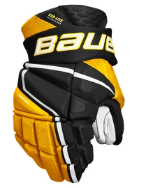 Hokejové rukavice Bauer Vapor Hyperlite Black/Gold Junior