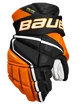 Hokejové rukavice Bauer Vapor Hyperlite Black/Orange Junior